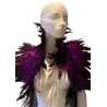 Kinky Diva Couvre-Épaules Plumes Violet
